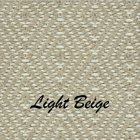 SALE BOX SET! - Set of 14 Tahoe Light Beige 100% Wool True Bullnose® Padded Carpet Stair Tread 31" wide X 10" deep