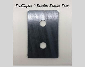 PostHugger™ Bracket Backing Plates for 4x4 Posts | Packs of 5, 10, or 16 | 1/8" Plate Steel USA