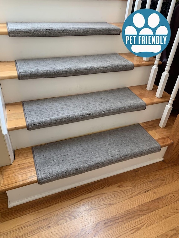 Pawstruck Portland Pet Friendly True Bullnose® Padded Carpet Stair Tread (Sold Each)