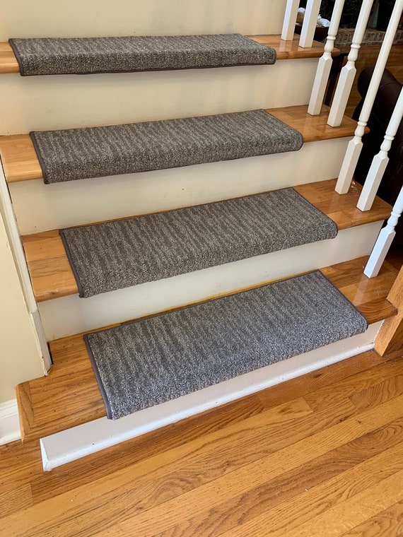 Easy Fit Deck (and other colors) True Bullnose® Padded Carpet Stair Tread (Sold Each)