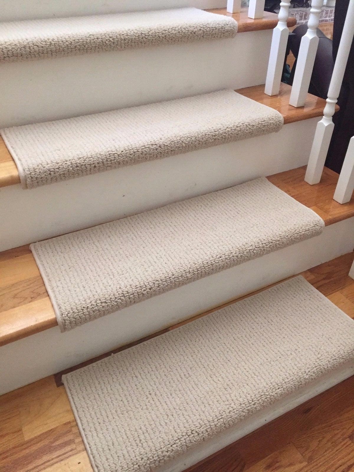 laredo corde ivory new zealand wool true bullnose carpet stair tread runner replacement for style comfort and safety sold each - Bullnose Stair Tread laredo corde ivory new zealand wool true bullnose carpet stair tread runner replacement for style comfort and safety sold each - Bullnose Stair Tread