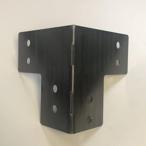 PostHugger™ Outside Corner Brackets AND MORE For 4x4 Wood Posts | Shop Table Pergola Brackets | 1/8&quot; Plate Steel USA