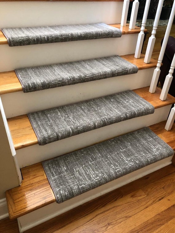 Moderne Cathedral Padded True Bullnose® Carpet Stair Tread Sold Each