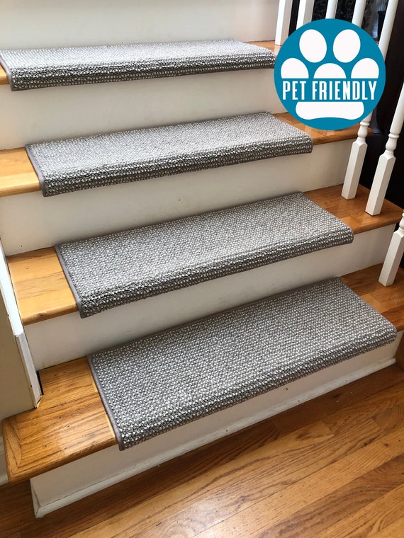 Purrfection Metropolis Pet Friendly True Bullnose® Padded Carpet Stair Tread (Sold Each)
