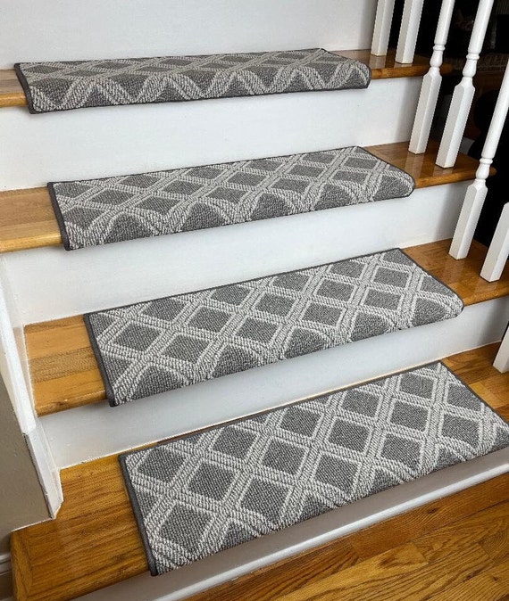Scout Oxford Pet Friendly True Bullnose® Padded Carpet Stair Tread (Sold Each)