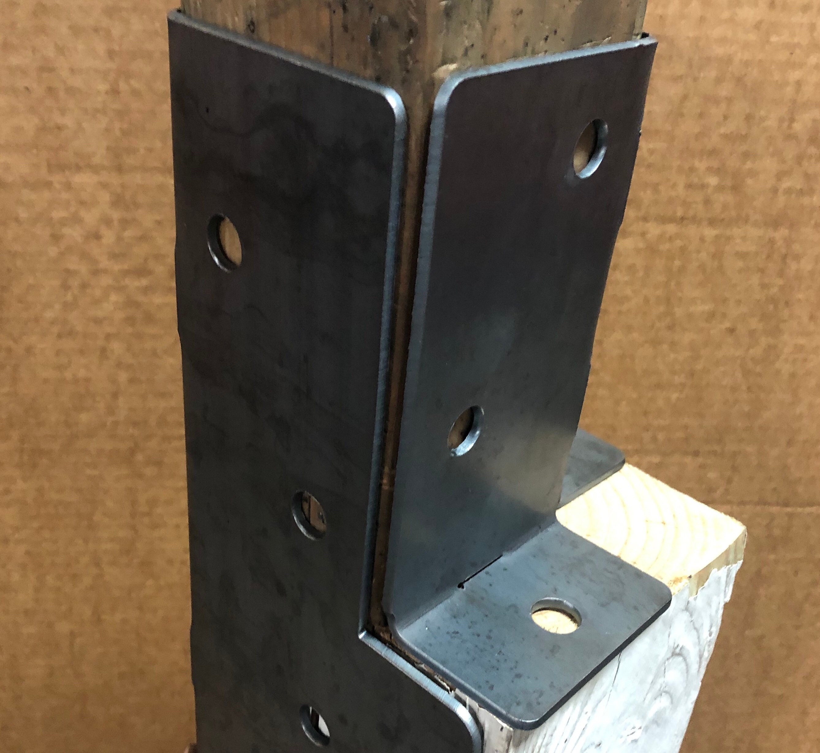 PostHugger™ 6x6 to 4x4 Post Adapter Brackets and Outside | Etsy