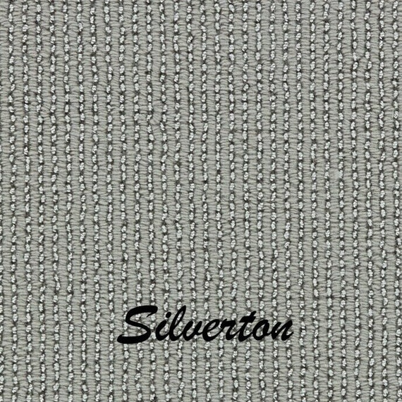 SALE BOX SET! Set of 16 Williston Silverton Wool/Sateen! True Bullnose® Carpet Stair Tread Runner Replacement 31" wide by 10" deep