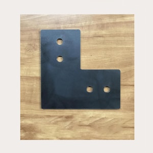 PostHugger™ Flat L Brackets AND MORE For 4x4 Wood Posts | Shop Table Pergola Brackets | 1/8&quot; Plate Steel USA