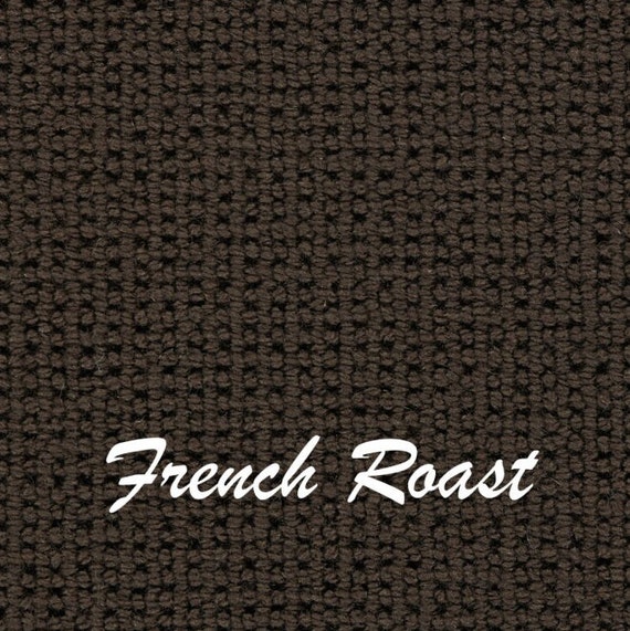 Sale Box Set! Set of 15 Matrix French Roast 100% Wool PADDED True Bullnose® Stair Treads 24" Wide X 10" Deep