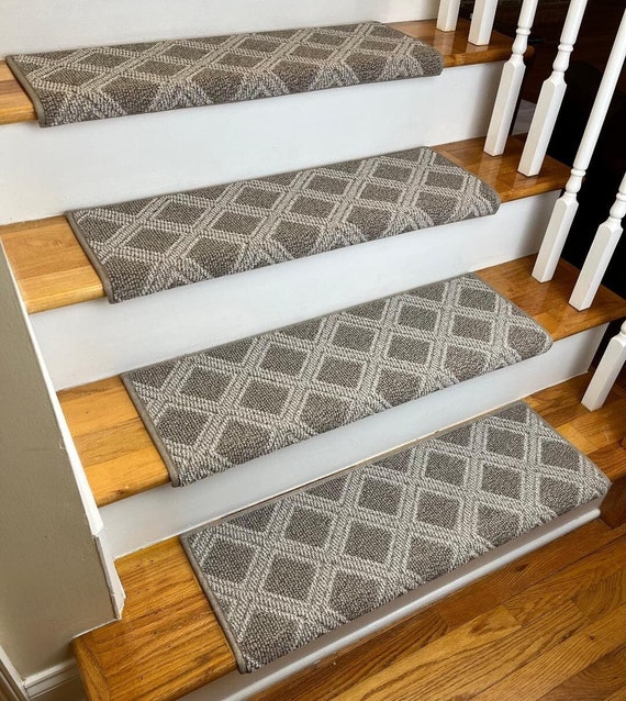 Scout Stampede Pet Friendly True Bullnose® Padded Carpet Stair Tread (Sold Each)