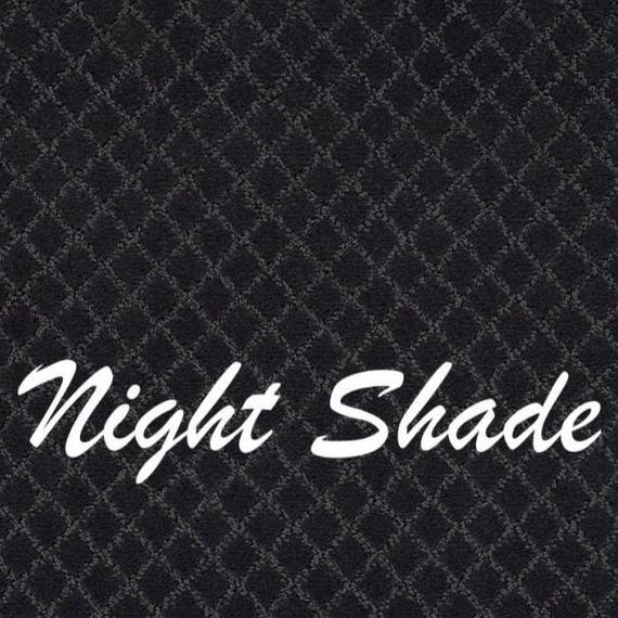 Pawnache Night Shade (Plus other colors) Pet Friendly True Bullnose® Padded Carpet Stair Tread (Sold Each)