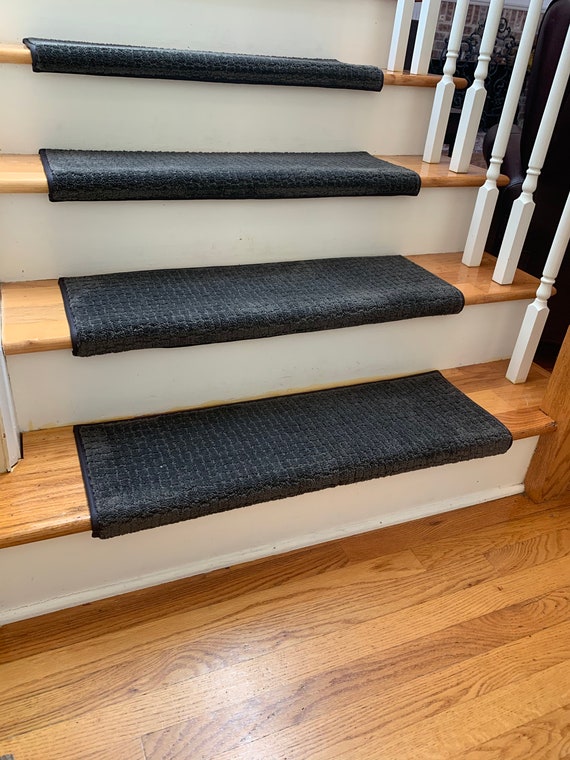 Pawstruck Nightshade Pet Friendly True Bullnose® Padded Carpet Stair Tread (Sold Each)