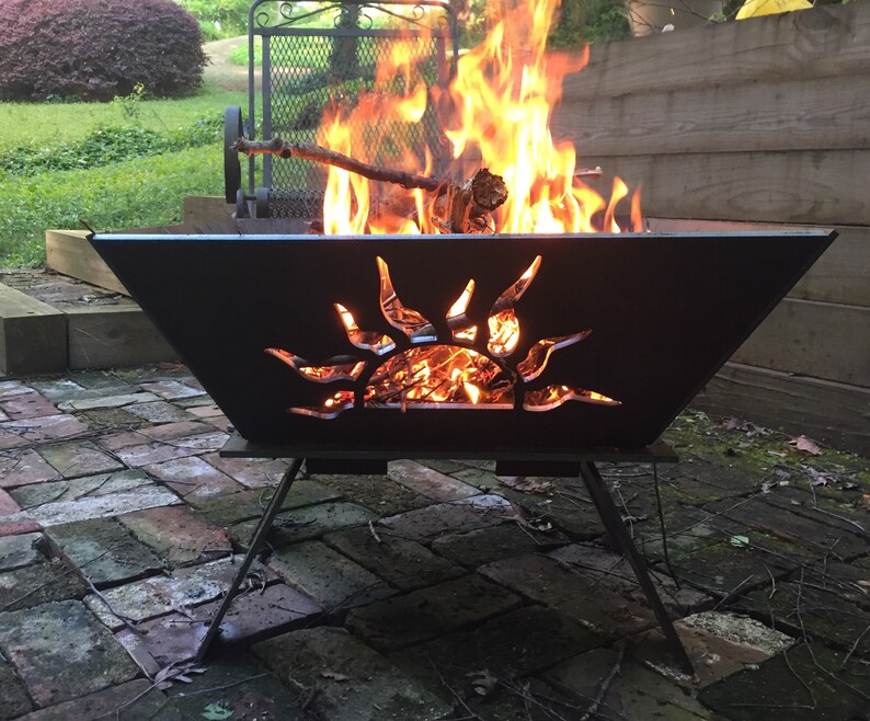 New Fast Pit Large Easy Cleanout 1 4 Inch Thick Fire 22 Image 0