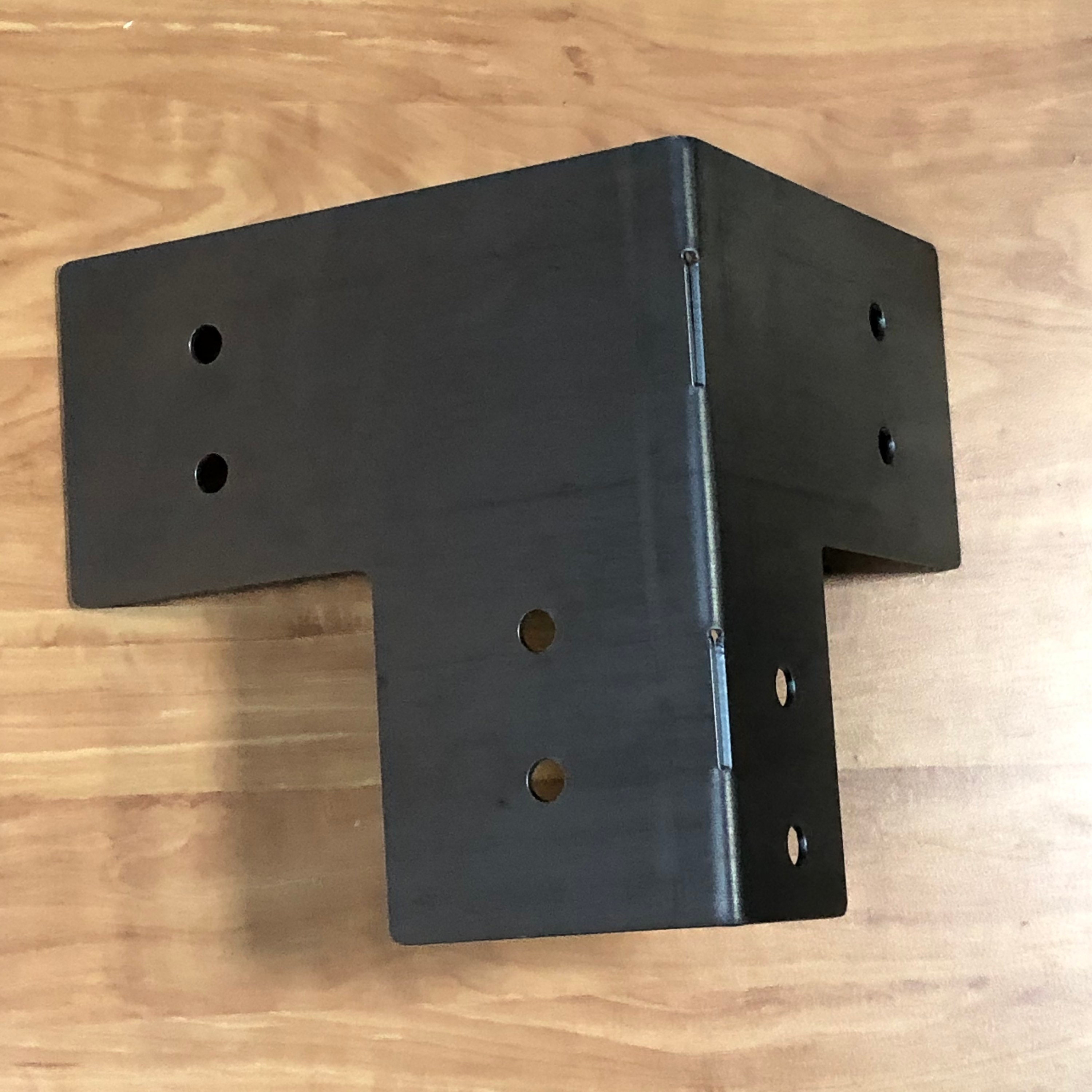 PostHugger™ 4x6 Post Brackets Made From 1/8 Plate Steel Etsy