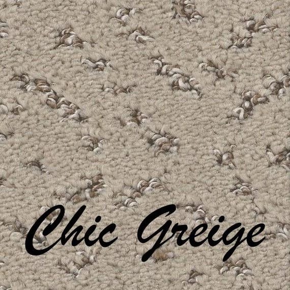 Elaborate Artifact Chic Greige plus other colors 100% ANSO® High Performance PET True Bullnose® Stair Treads Comfort & Safety (Sold Each)