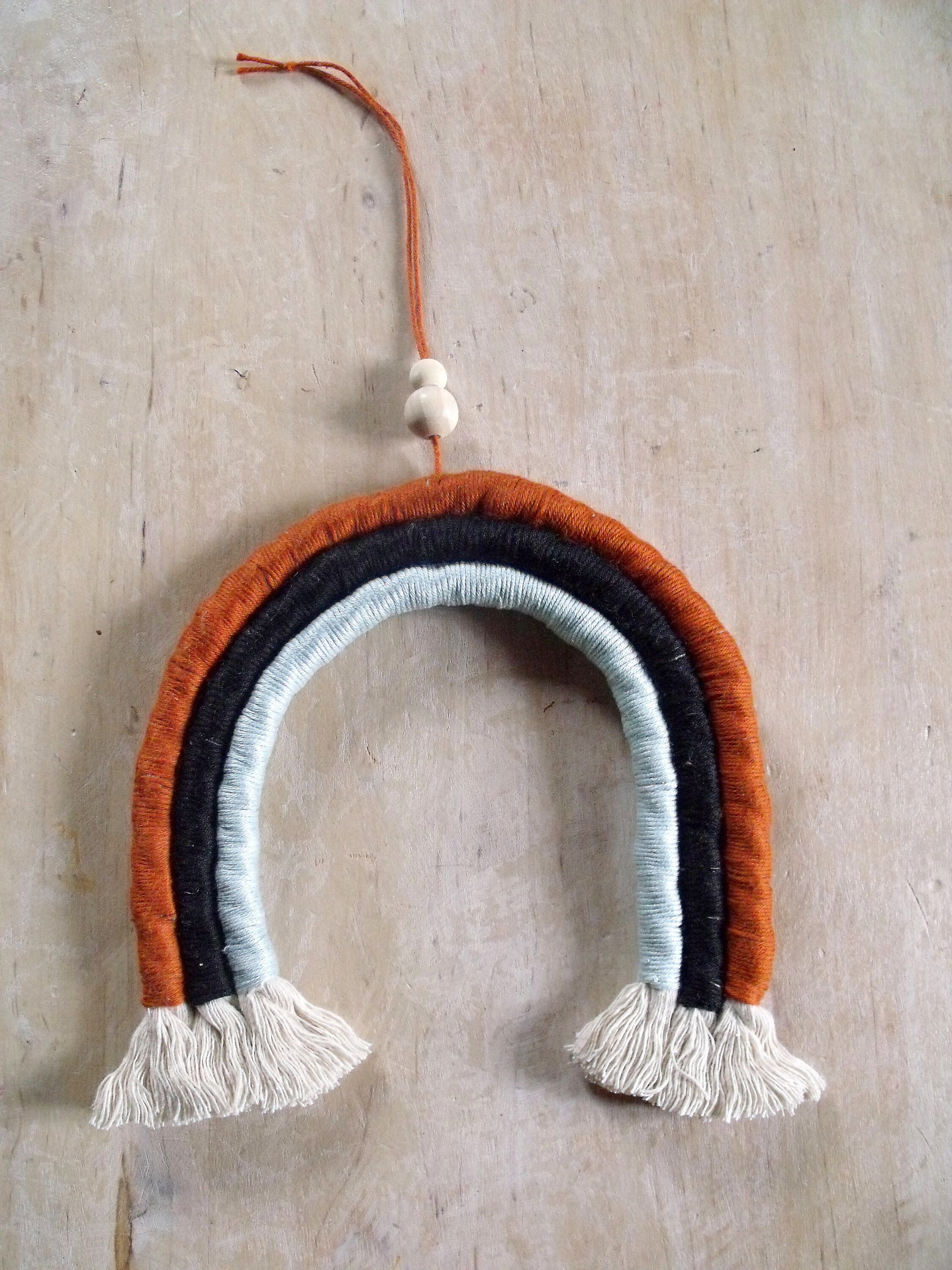 Arc en Ciel Macramé à Suspendre/Rainbow