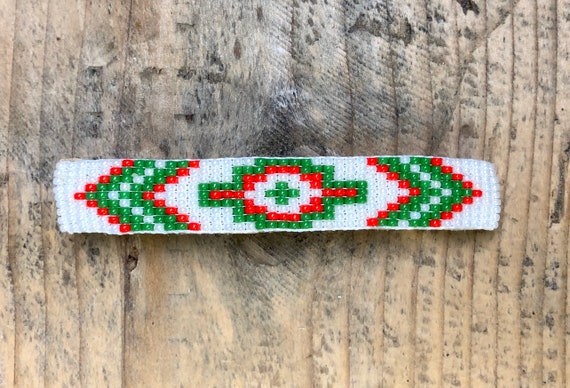 Hand Beaded Hair Barrette