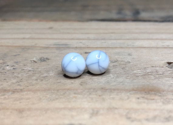 White Buffalo Studs - Faux White Buffalo