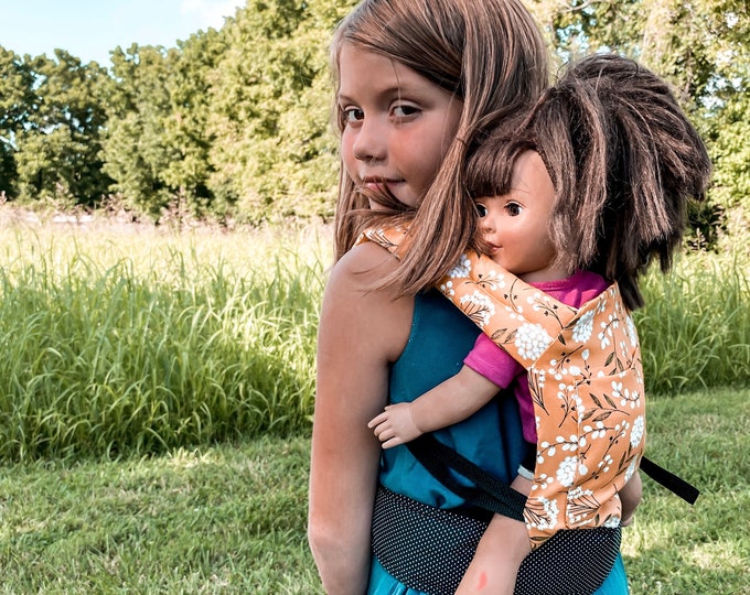 Baby Doll Carrier Doll Front Carrier Child Size Doll Carrier Etsy