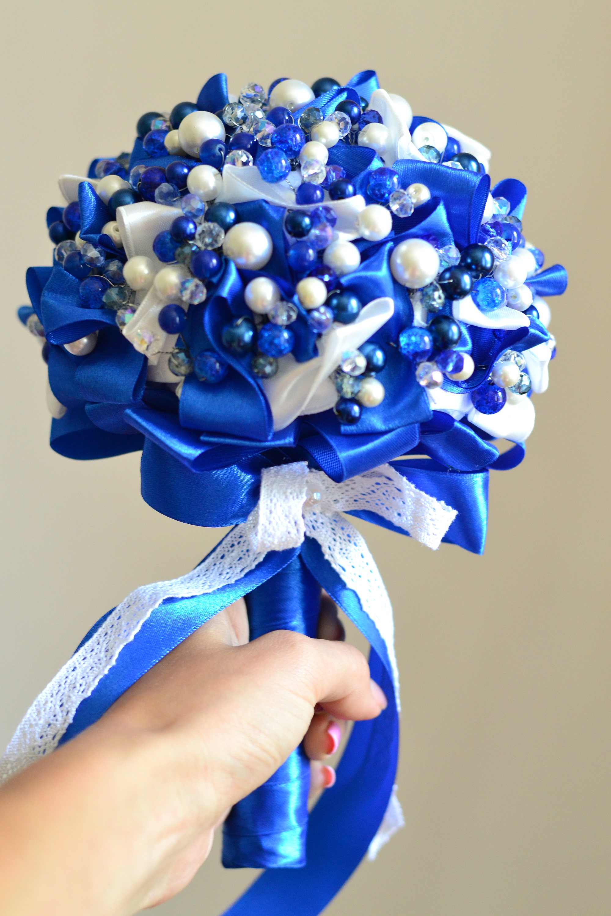 Bridal Bouquet Crystal Wedding Bouquet Brooch Bouquet Bridal Etsy