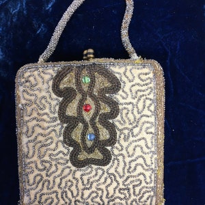 Antique/ Vintage Beaded Evening Bag 1920/30s image 1