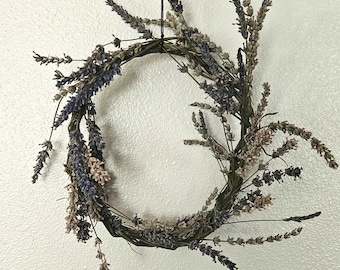 Lavender Wreath