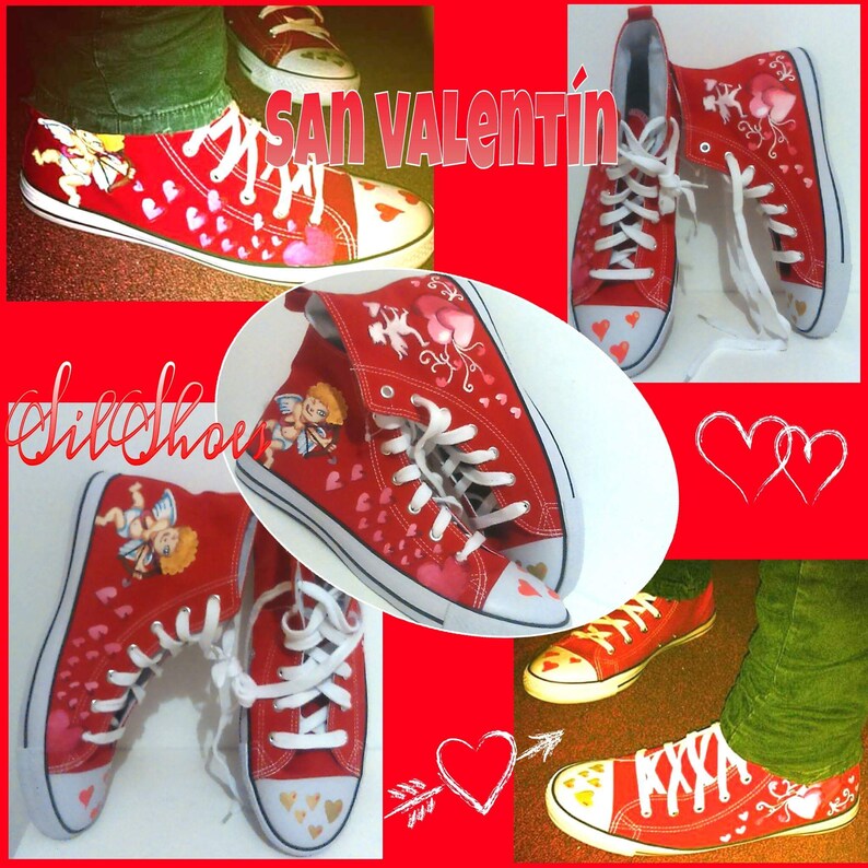 zapatillas personalizadas pintadas a mano