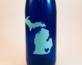 Wine Bottle Incense Burner - Cobalt Blue - Etsy
