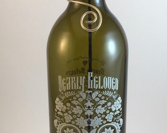 Wine Bottle Incense Burner - Dearly Beloved Wine - Collector's Item
