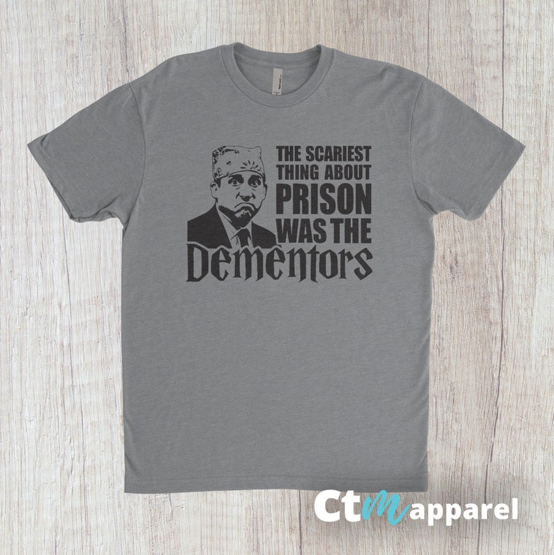 Prison Mike Dementors Harry Potter Shirt Office Shirt image 1
