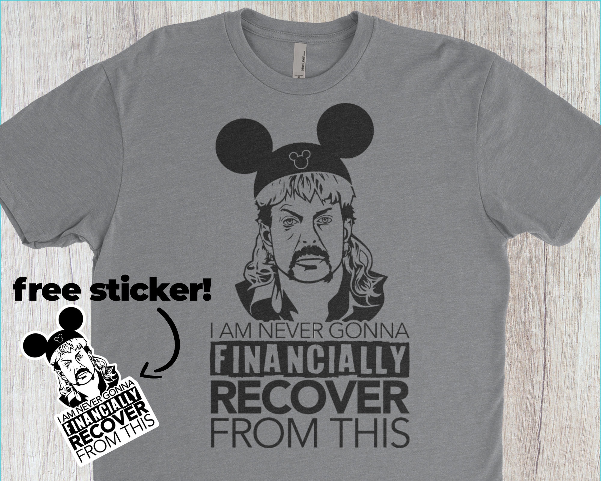 I'll Never Financially Recover Disneyworld Shirt | Funny Disney Shirt | Disney Vacation Shirt | Disneyland Shirt | Disney Family Shirt
