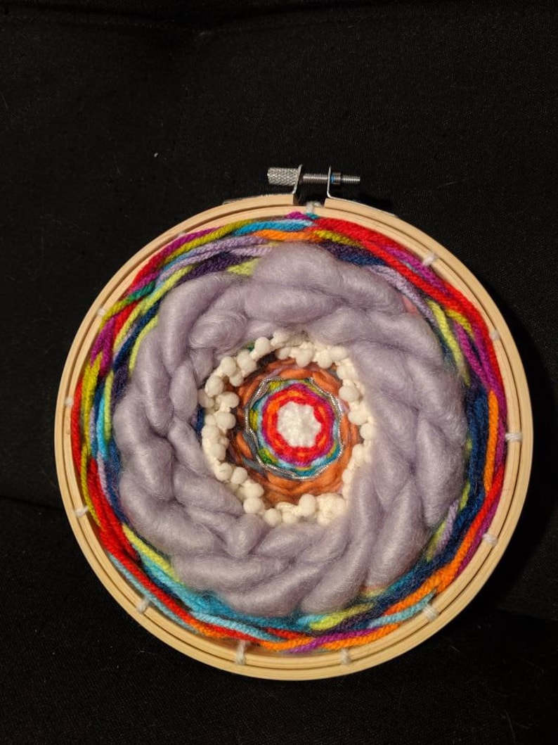 Woven Hoop Wall Hanging C Etsy