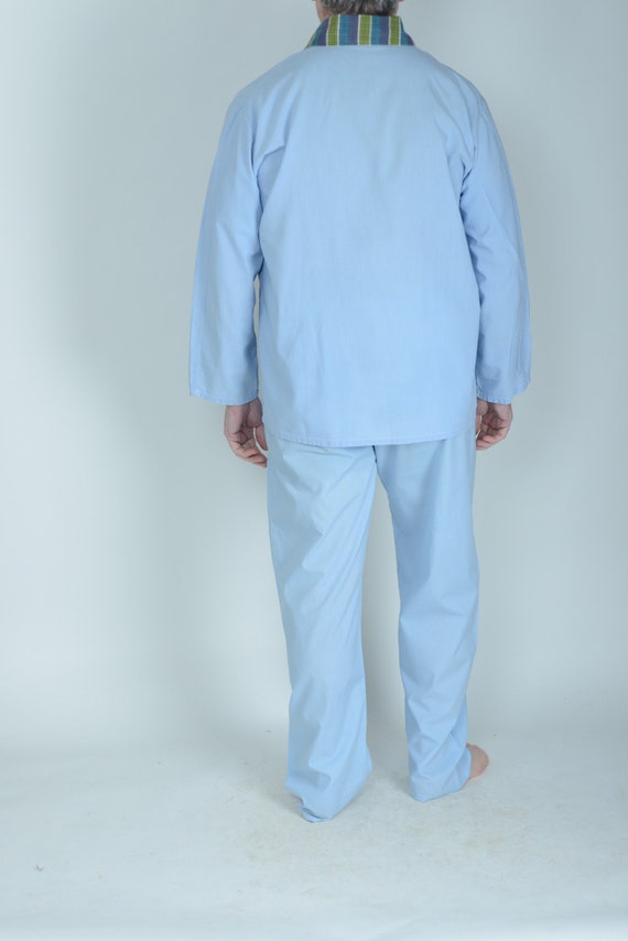 1950s Shawl collar atomic novelty print pyjamas, … - image 2