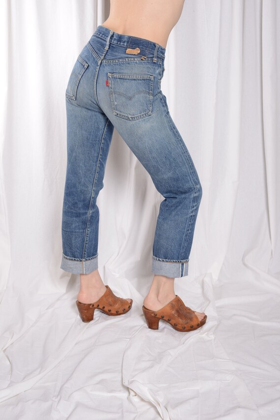 Levi's 501 Original 1981 Redline Selvedge - Taille W36 L34 - Occasion Très Bon état - Vintage