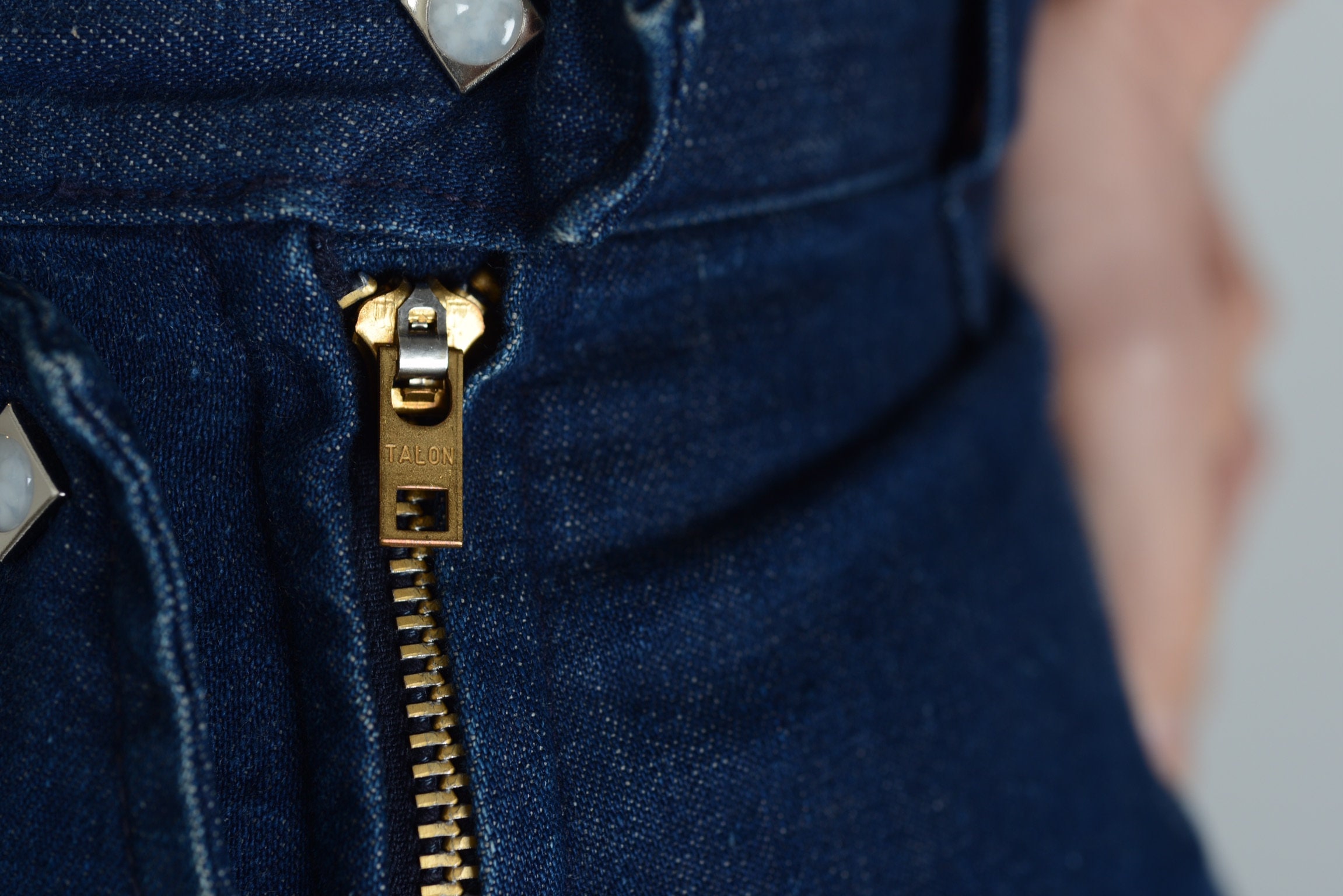 1950s Levis Shorthorn Western Side Zip 