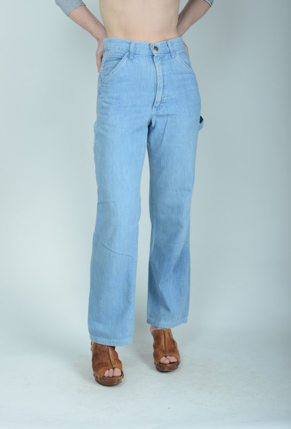 1960’s Lee jeans, carpenter jeans, 27” waist, Tru
