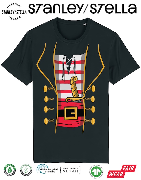 Pirate Suit Halloween Kids T-shirt, Fancy Dress Costume, Boys
