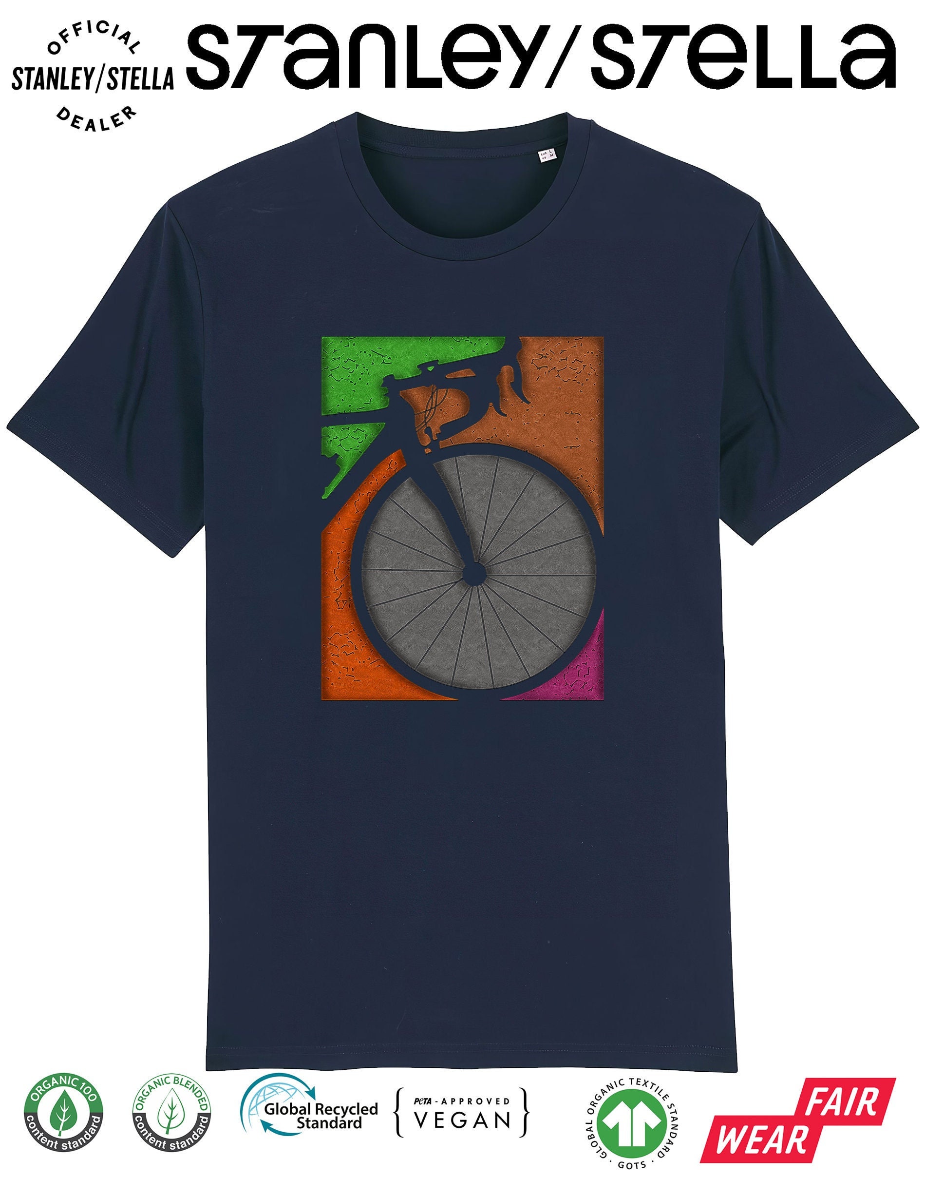 Camiseta de ciclismo para hombre, logotipo de bicicleta, ropa de