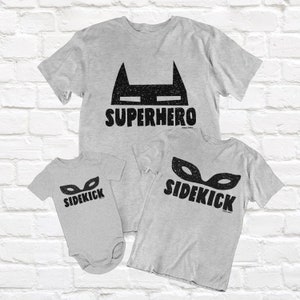 T-shirt SUPERHERO Sidekick MASK Mens - Etsy