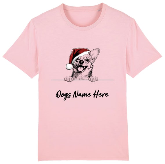 Chihuahua christmas t shirt hotsell