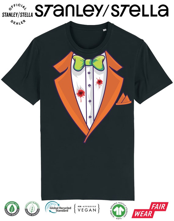 Bloodstained Tuxedo Halloween T shirt Mens or Womens Fancy Dress Top Etsy