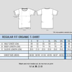 Mens Cycling T-Shirt, Bike Logo, Cyclist Clothing Made From Organic Cotton image 3