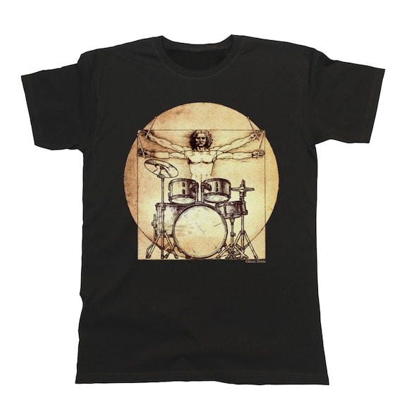 Da vinci drummer t shirt Clearance
