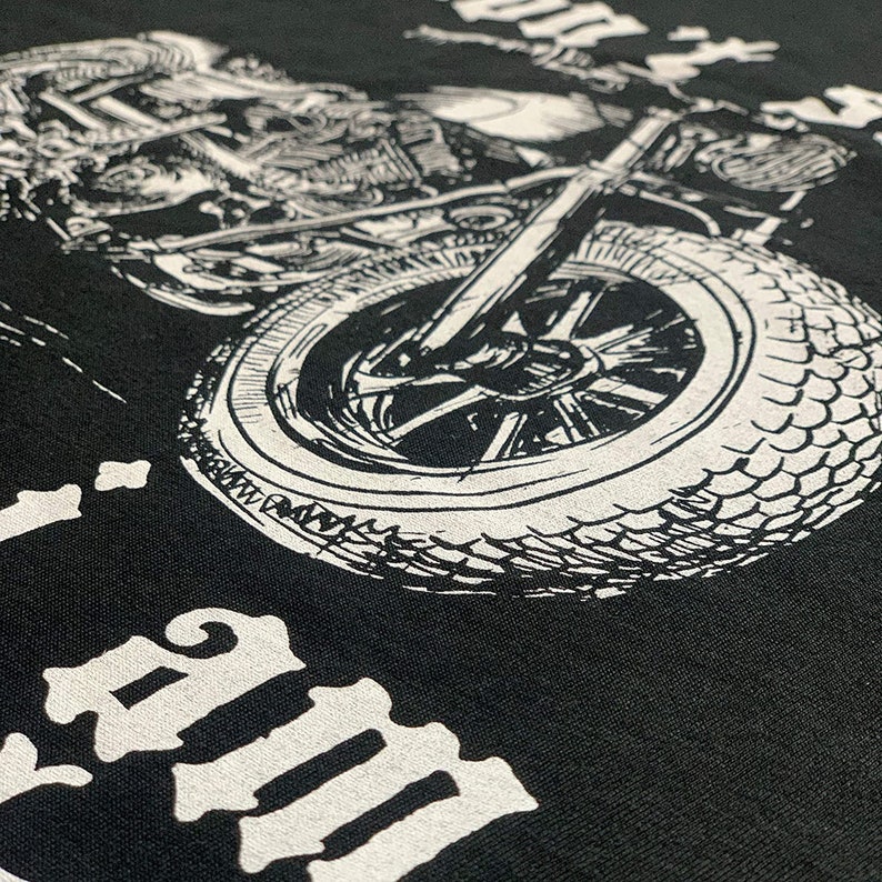 Umweltfreundliches Herren Biker T-Shirt Vatertag, ich schnarche nicht, ich träume, ich bin ein Motorrad, Bio Stanley Stella Weihnachts oder Geburtstagsgeschenk Bild 3