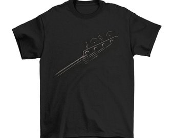 BASS GUITAR T-Shirt, Organic Cotton, Music Instrument Musician BASSIST Mens Tee, Sustainable Gift