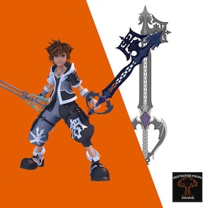 Oblivion – 1:1 Scale Cosplay Blueprint | Inspired by Kingdom Hearts