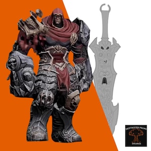 Chaoseater – 1:1 Scale Cosplay Blueprint | Inspired by Darksiders