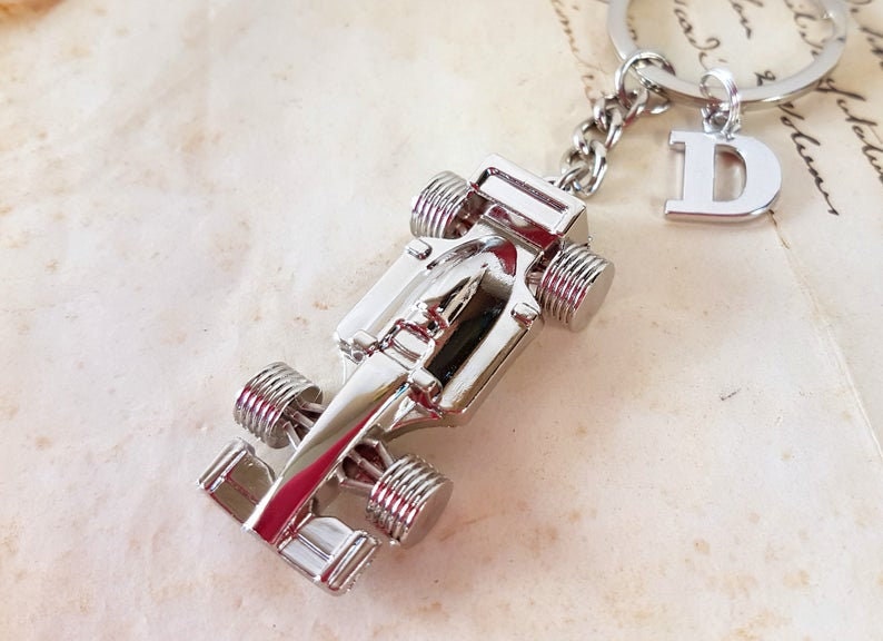 Personalized F1 Formula 1 Keychain Race Car Adventure Etsy