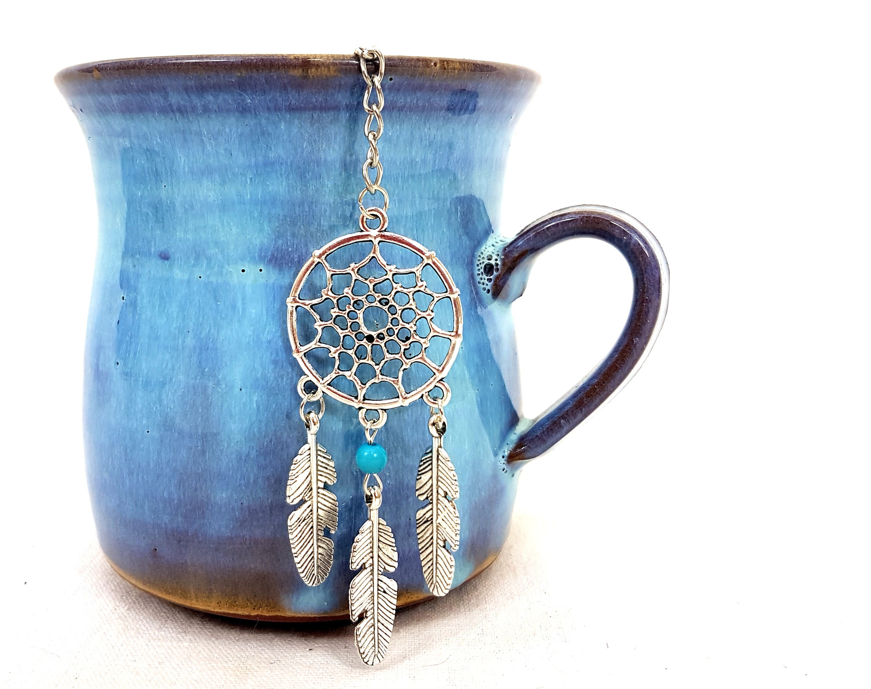 Infuseur de Thé Dreamcatcher, Boule en Maille Pour Feuilles Vrac, Cadeau Passoire Amateur Thé, Uniqu