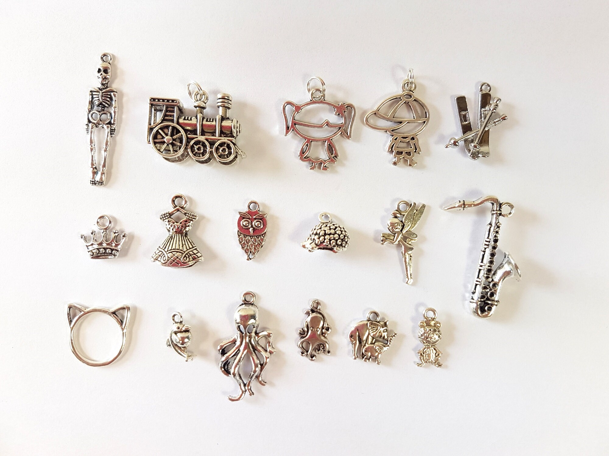 Mesh Tea Infuser Ball avec Pendentif, Cadeau Personnalisé, Chat Skeletton Loc Train Fille Garçon Ski